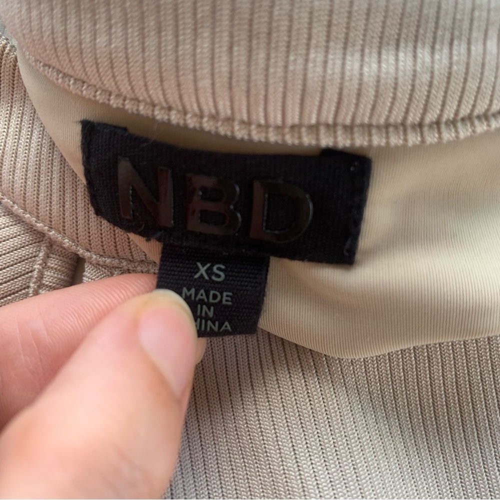 Revolve NBD Donte Mini Dress in Nude - Picture 9 of 9